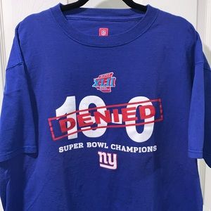 NY Giants Super Bowl Shirt